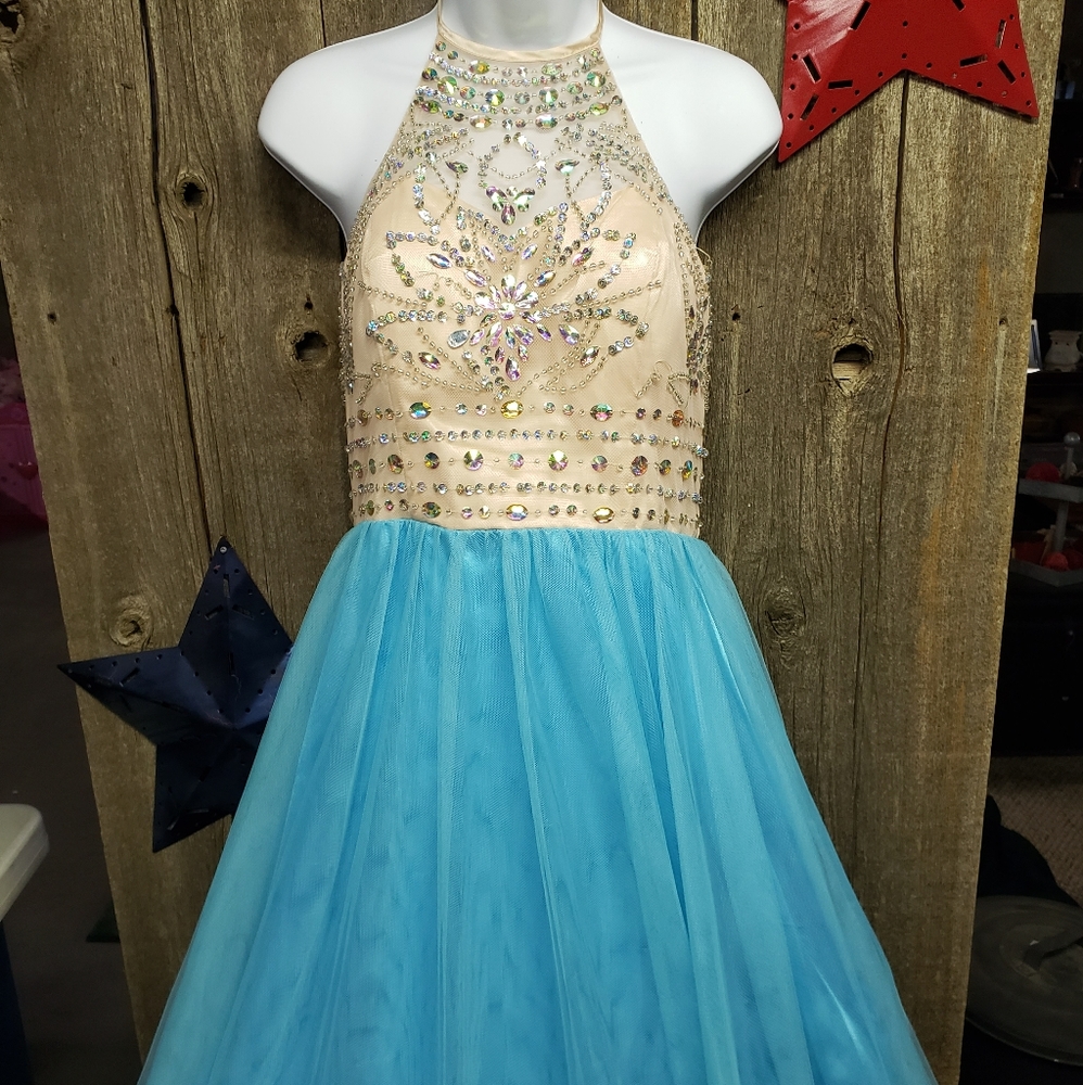 Floor length formal gown
